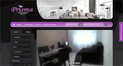 Desktop Screenshot of prismasantos.com.br